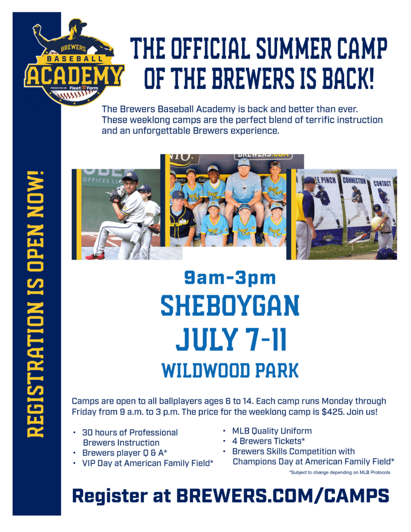 Sheboygan Brewers Flyer 2025_